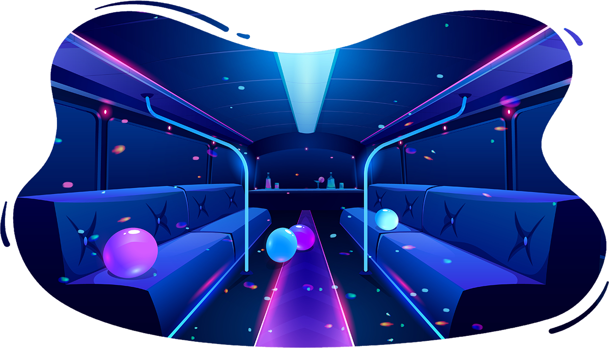 party limo interior graphics