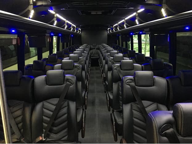 Sonoma Limo Passenger-Coach-Bus-Interior-