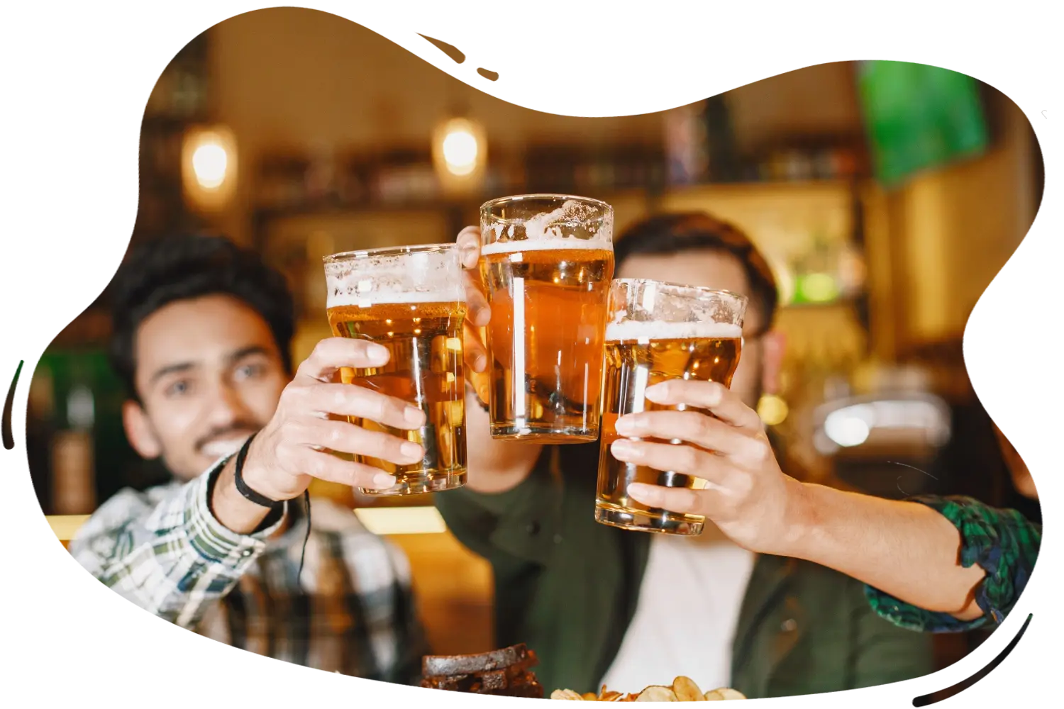indian-friends-pub-guys-girl-bar-celebration-mug-beer